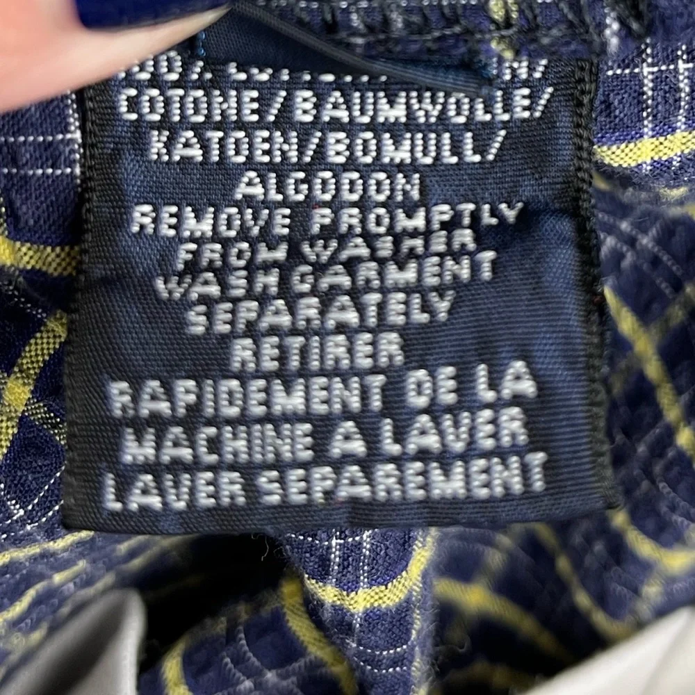 Polo Plaid Shorts Size 36